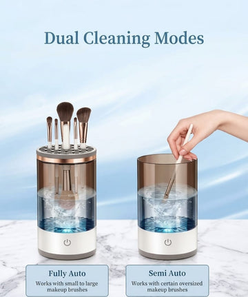 Automatic Makeup Brush Cleaner & Multi-Vortex Washer